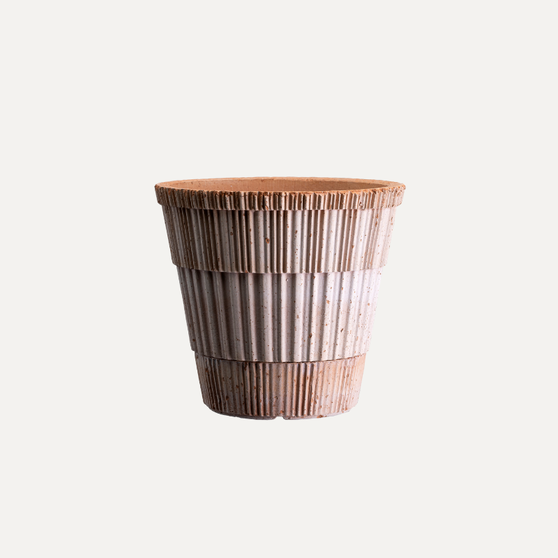 Atlas terracotta pot