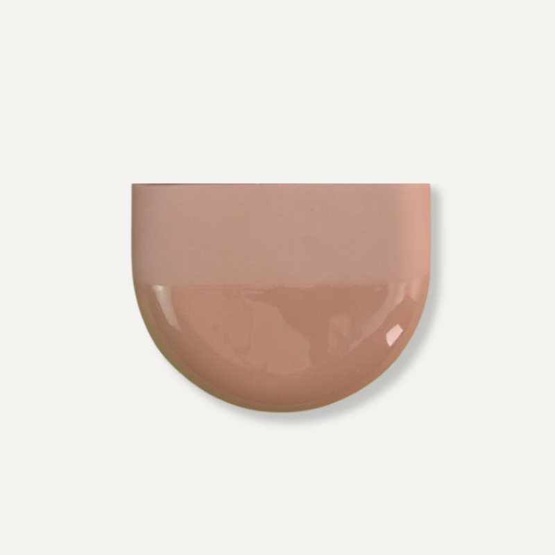 Muurvaas (half rond) van Studio Harm & Elke