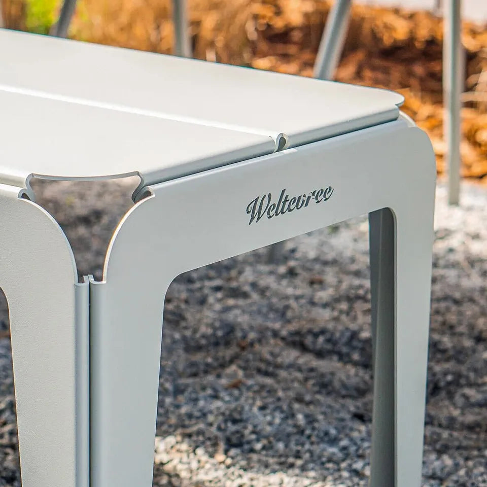 Bended bankje van Weltevree