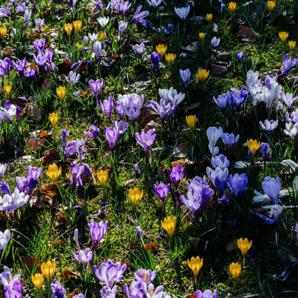 Crocus mix (krokus, 35 stuks) BIO