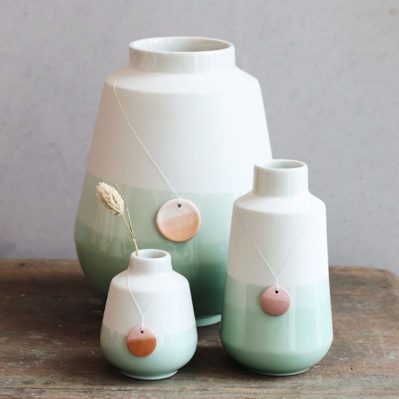 Dip vaas (L) van Studio Harm & Elke