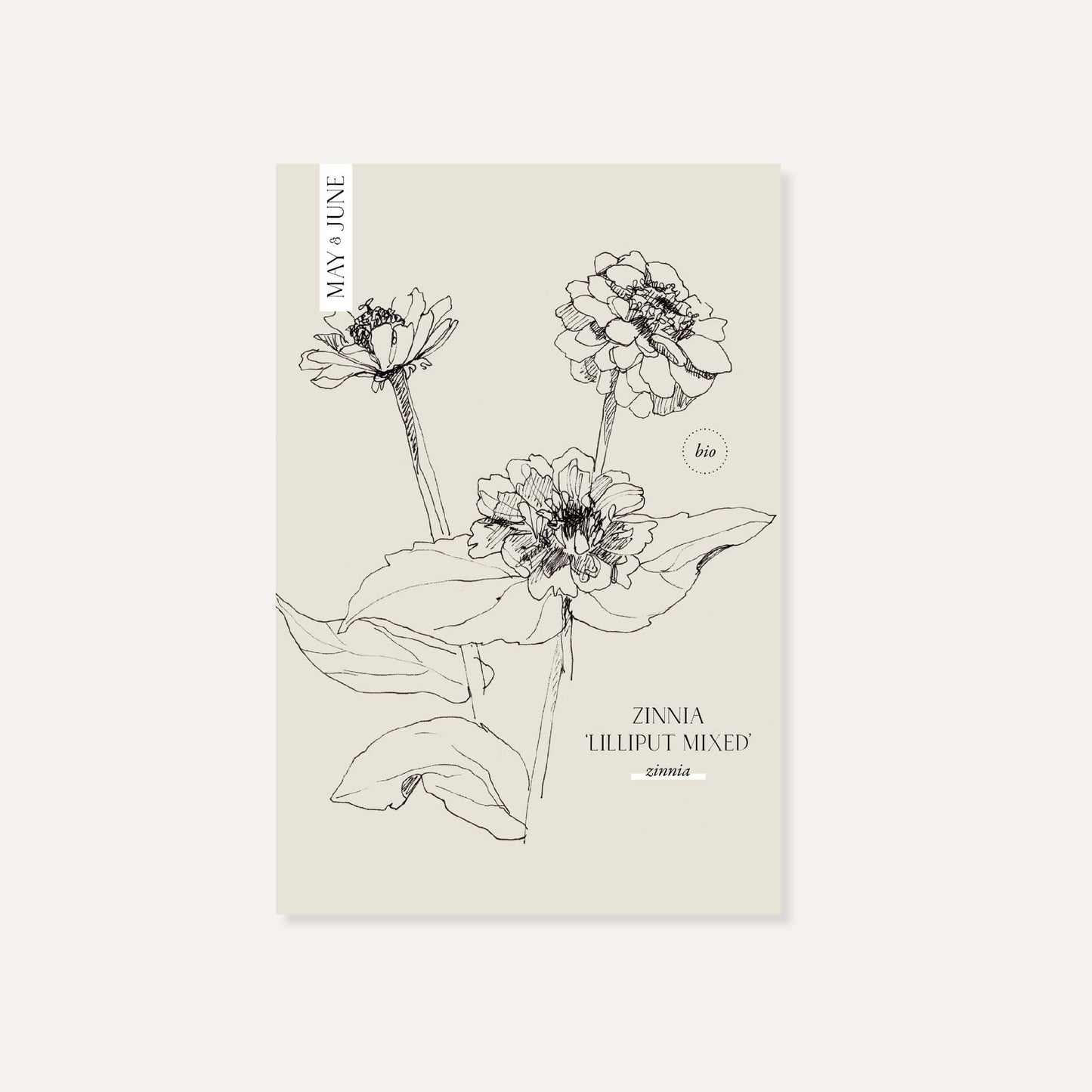Zinnia elegans ‘Lilliput Mix’ BIO