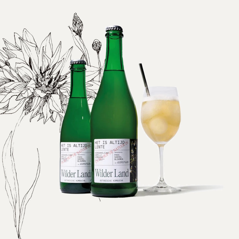 Kombucha 'Het is altijd lente' van Wilder Land