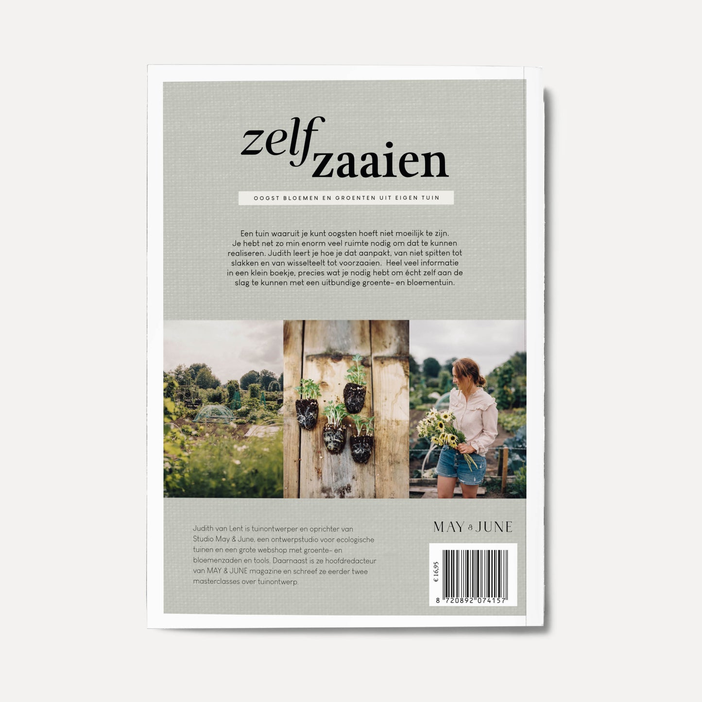 Boek 'Zelf Zaaien' - Oogst bloemen en groenten uit eigen tuin