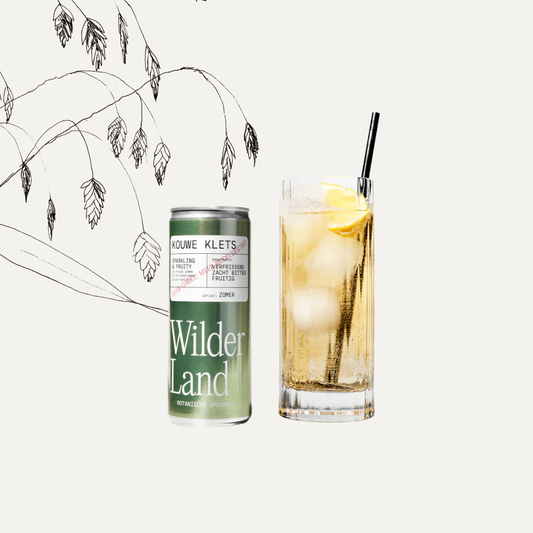 Kouwe Klets 'Sparkling & Fruity' van Wilder Land