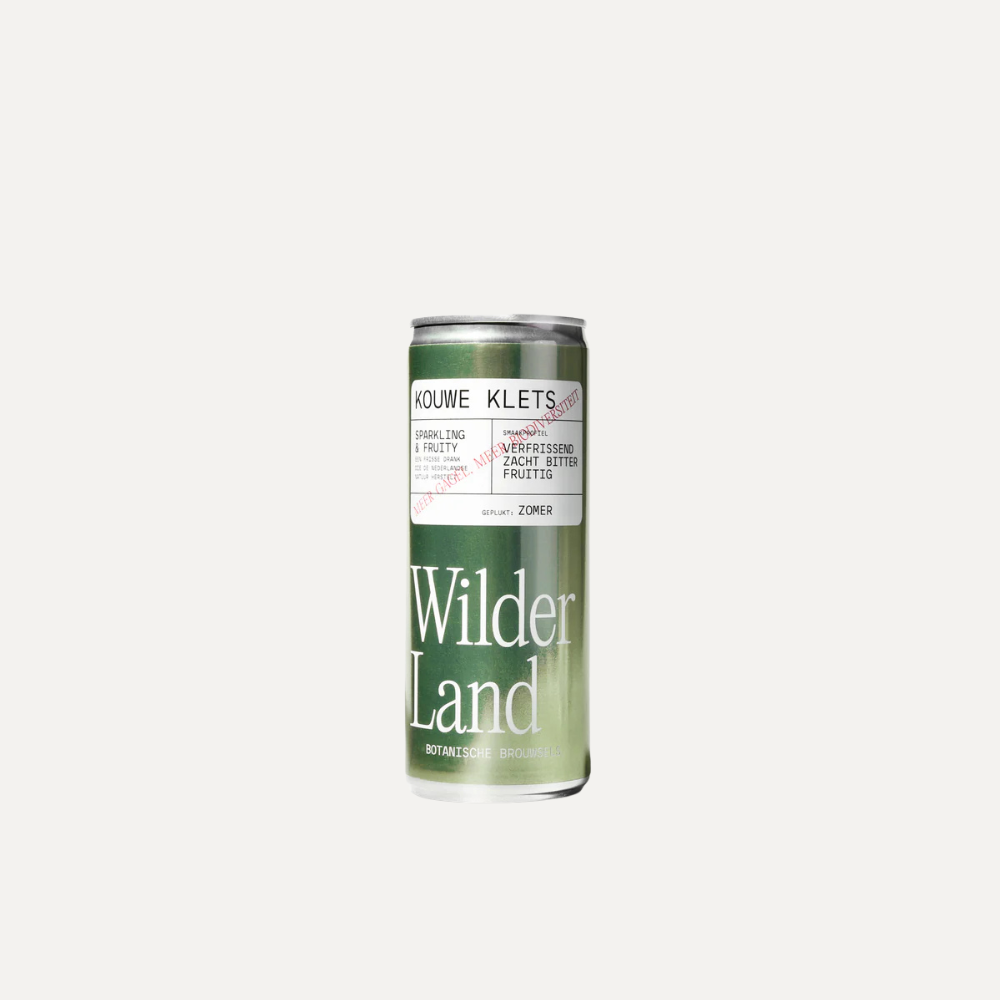 Kouwe Klets 'Sparkling & Fruity' van Wilder Land