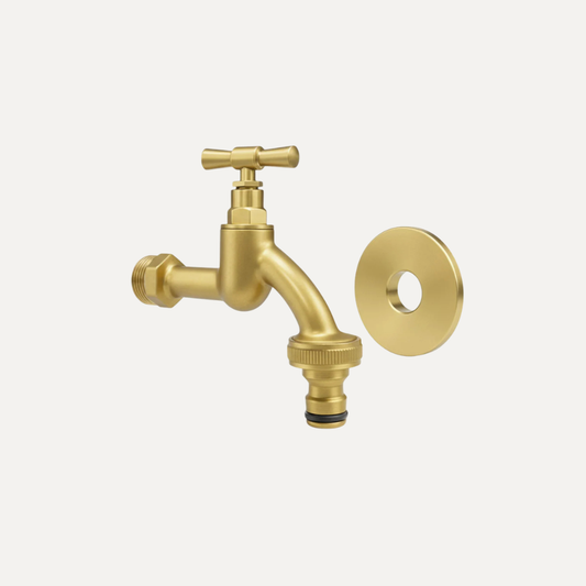Buitenkraan brass