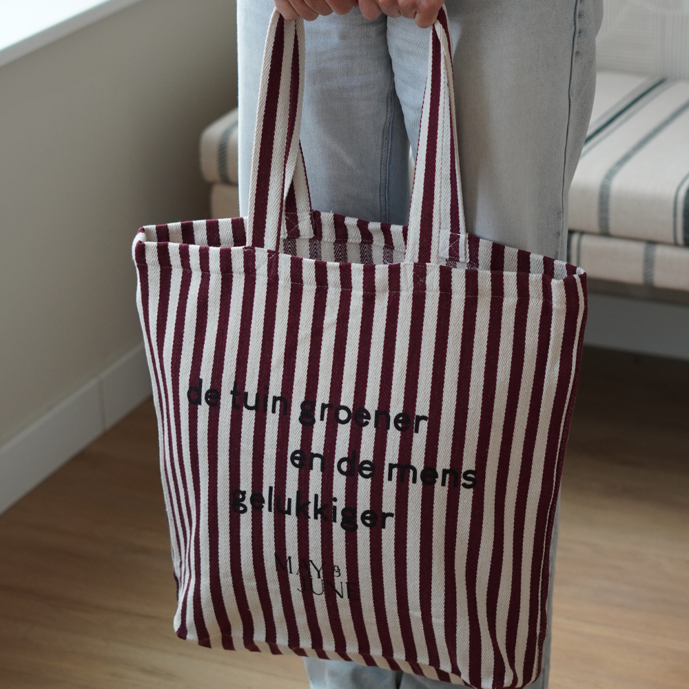 MAY & JUNE katoenen tas