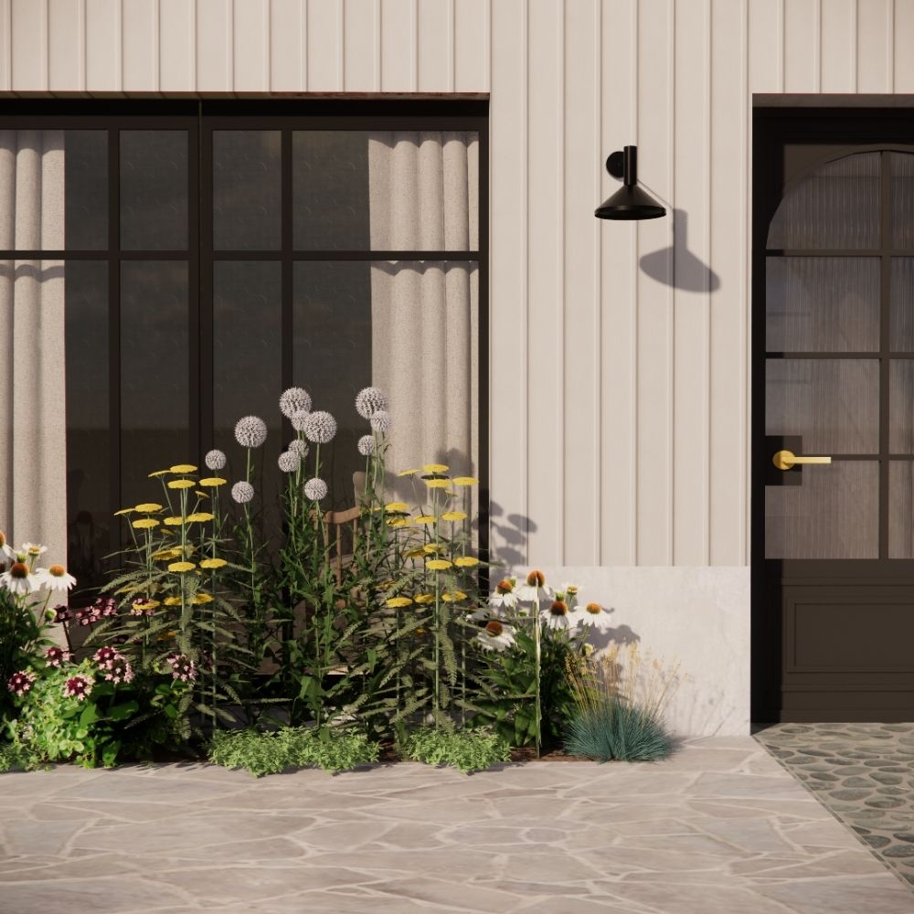Geveltuin MAYFIELD prairiestijl voor volle zon