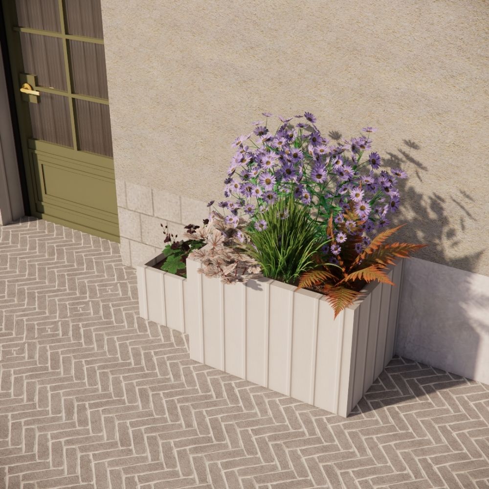 Geveltuin MIDHURST voor (half)schaduw