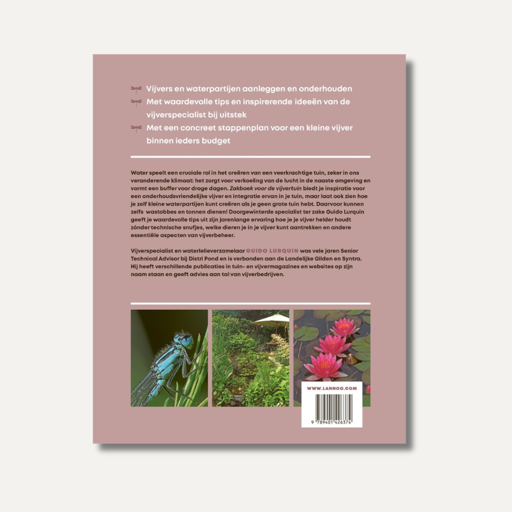 Zakboek voor de vijvertuin (Guido Lurquin)