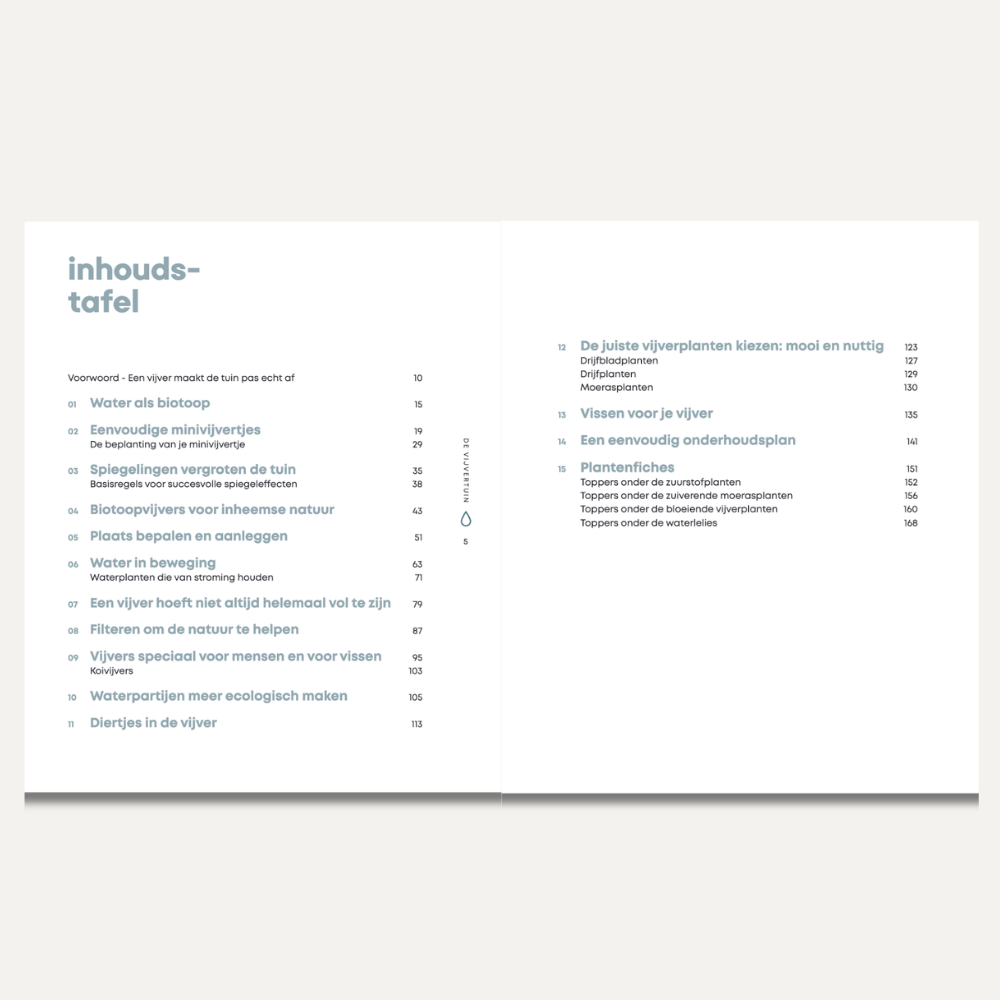Zakboek voor de vijvertuin (Guido Lurquin)