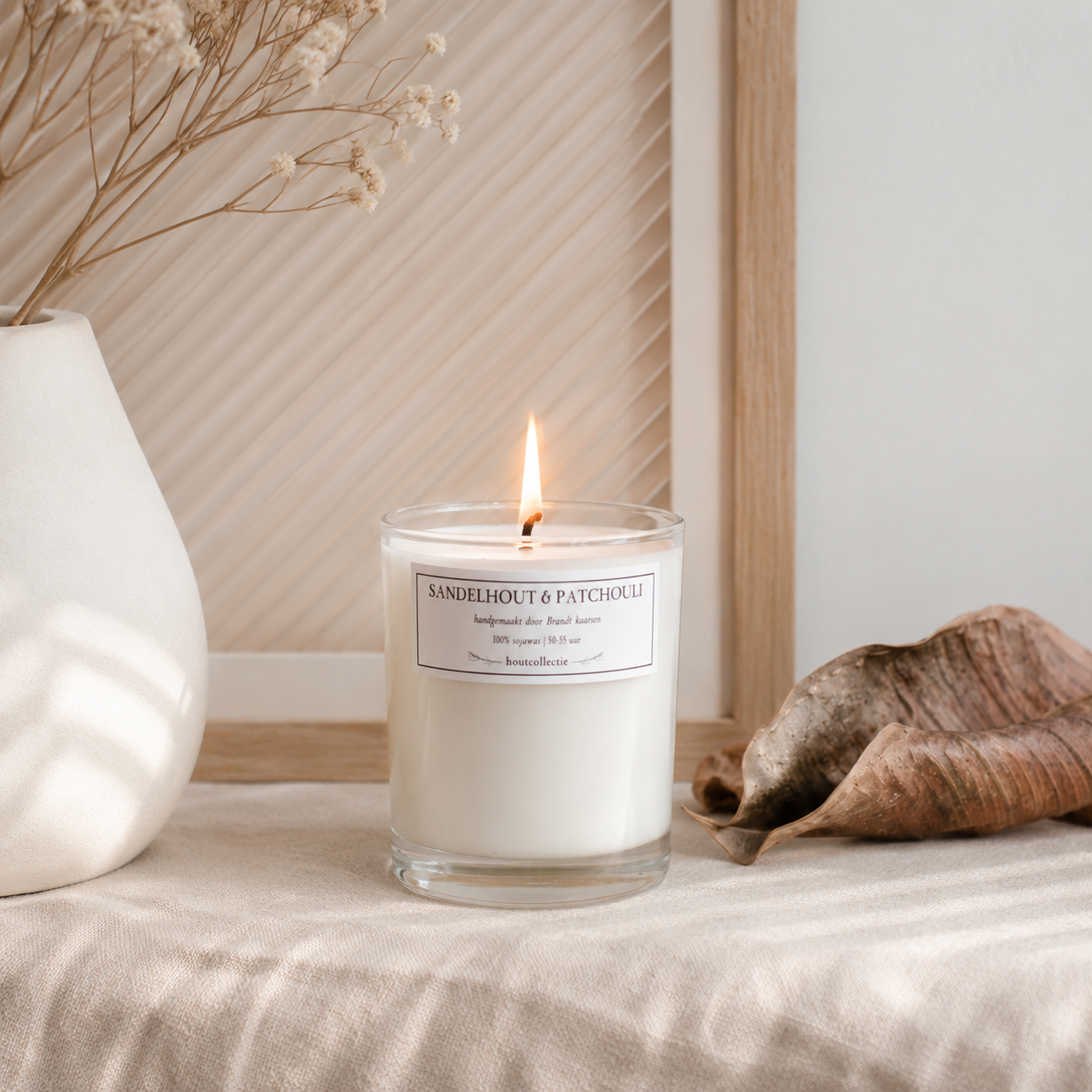Brandt geurkaars Sandelhout & Patchouli