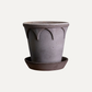 Elizabeth terracotta pot / Grey