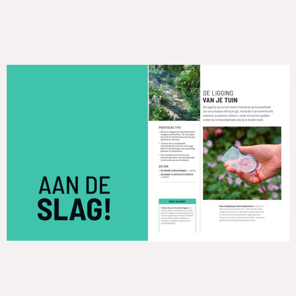 Leer tuinieren - stap voor stap naar een groene tuin (RHS)