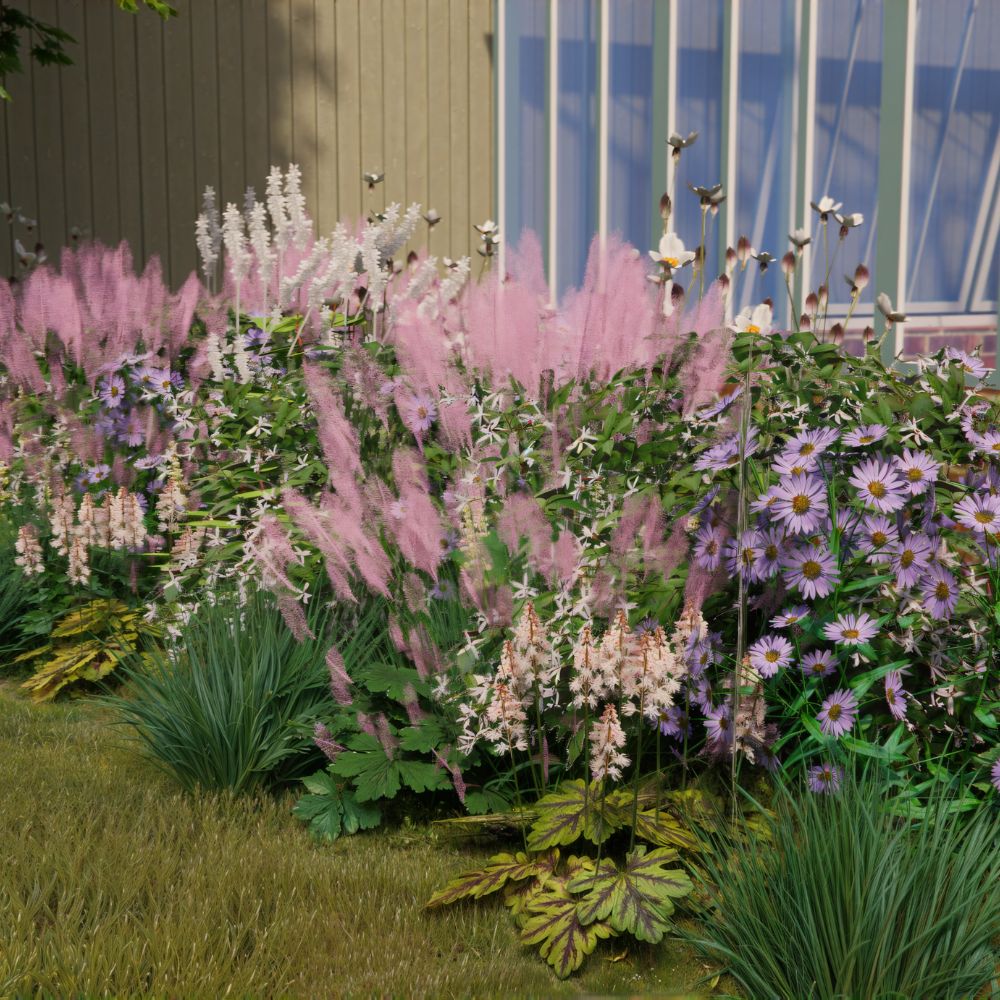 Borderpakket AMBERLEY voor (half)schaduw