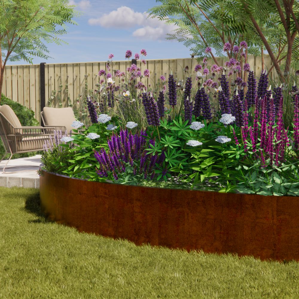 Borderpakket MILLBROOK voor halfschaduw en volle zon