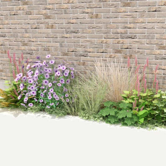 Geveltuin MIDHURST voor (half)schaduw