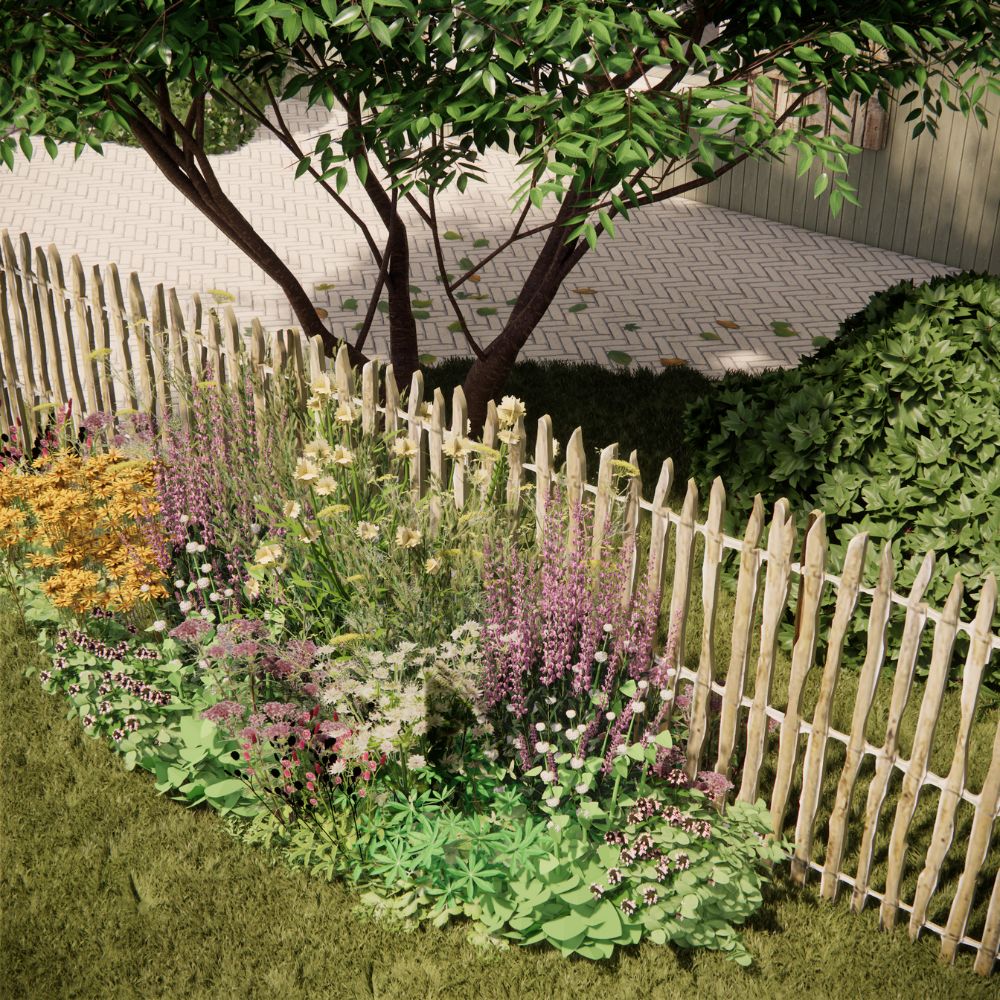 Borderpakket WIMBORNE voor volle zon