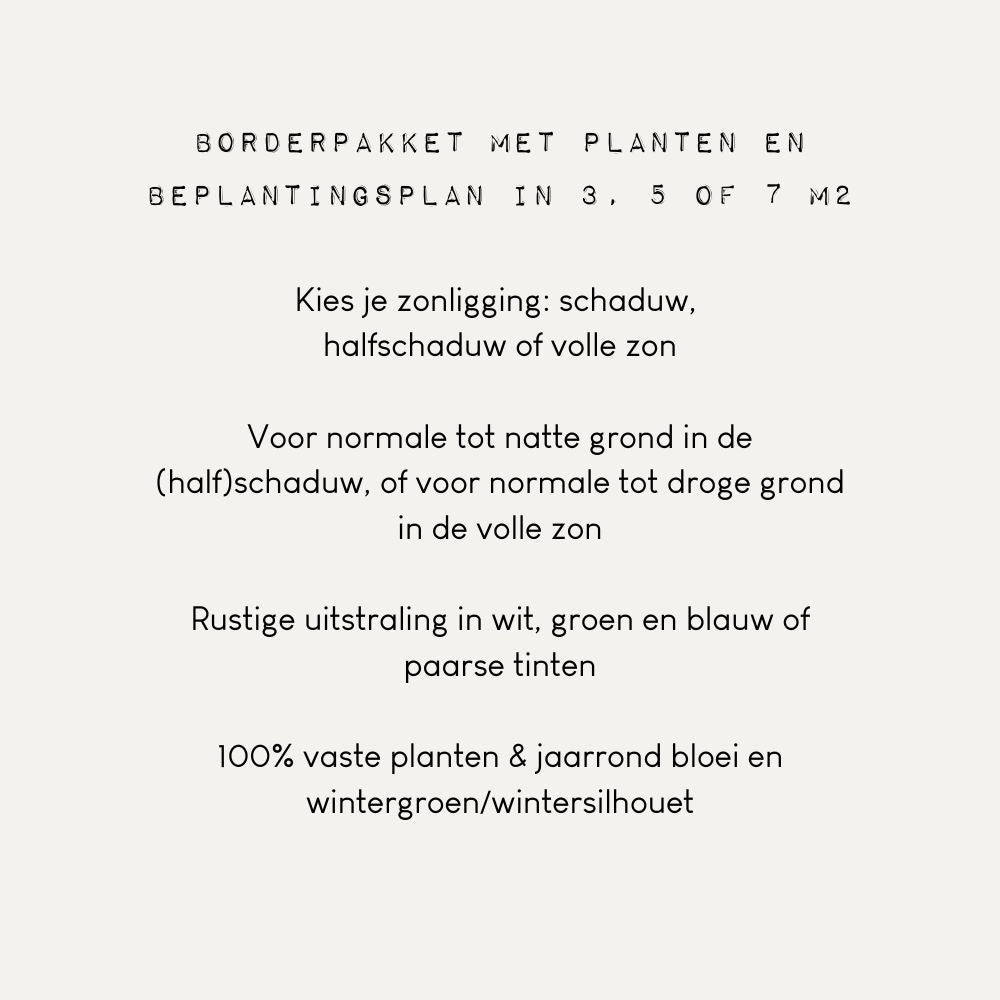 Borderpakket SANNE - MAY & JUNE x Laviesanne