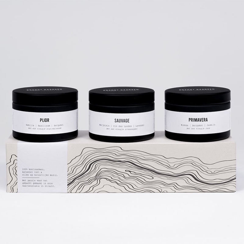 Brandt sojakaars cadeauset van 3