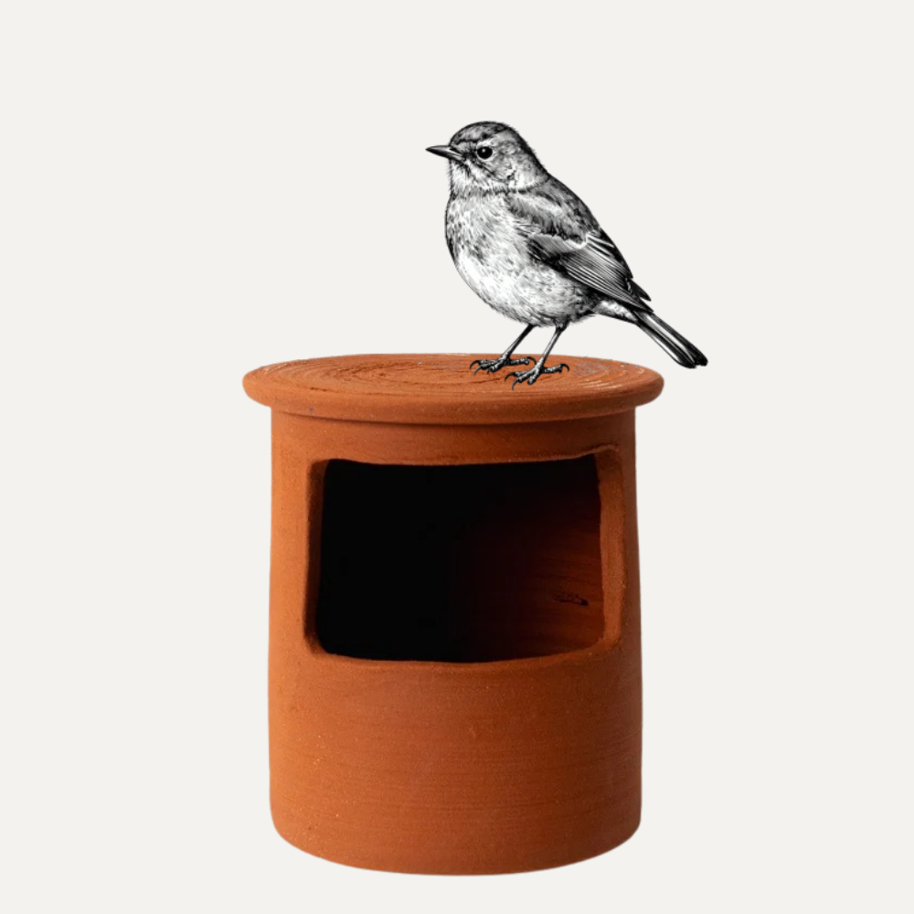 Roodborstpot van Ceramics for Nature