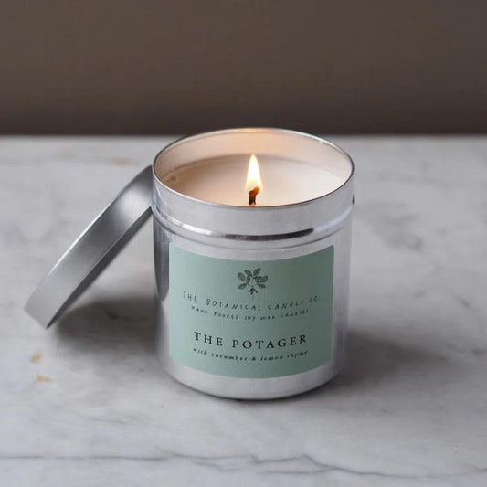 The Potager soy candle from Botanical Candle co.