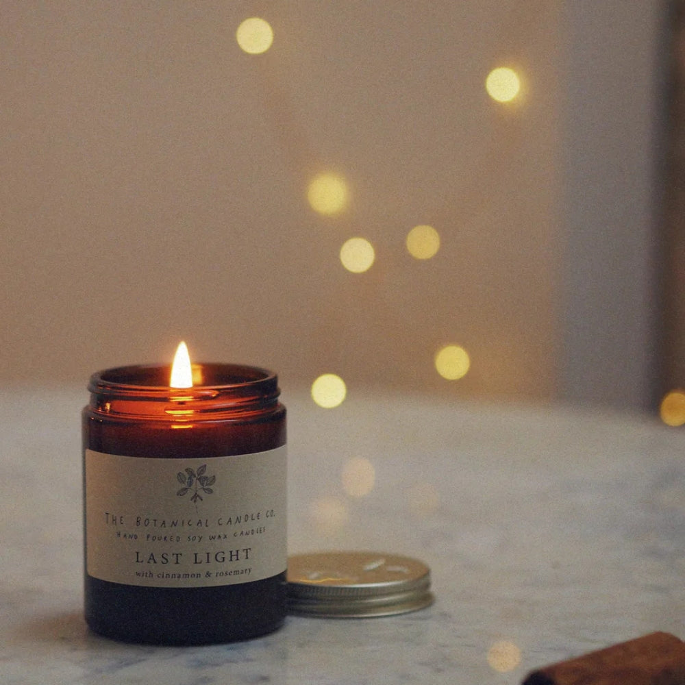 Last Light soy candle from Botanical Candle Co.