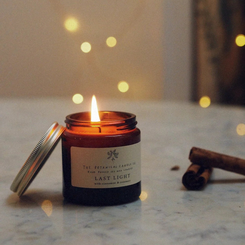 Last Light soy candle from Botanical Candle Co.