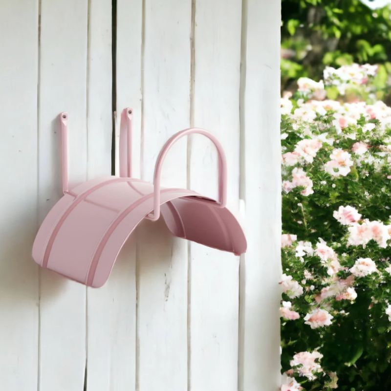 Wall holder for garden hose Romantic Rose