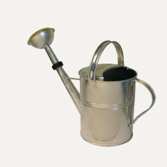 Watering can metal round 5L (zinc)