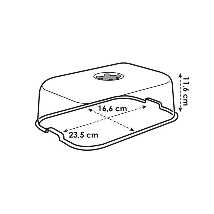 Cap for seed tray small