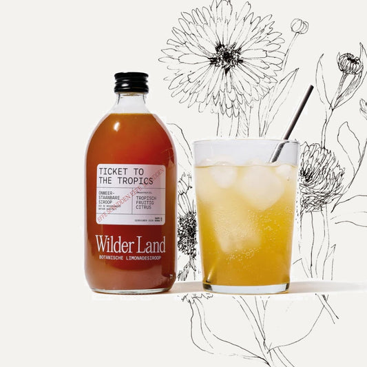 Botanical syrup 'Ticket to the Tropics' from Wilder Land